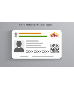 Aadhar Correction  (आधार कार्ड में सुधार) Aadhar Correction  (आधार कार्ड में सुधार)